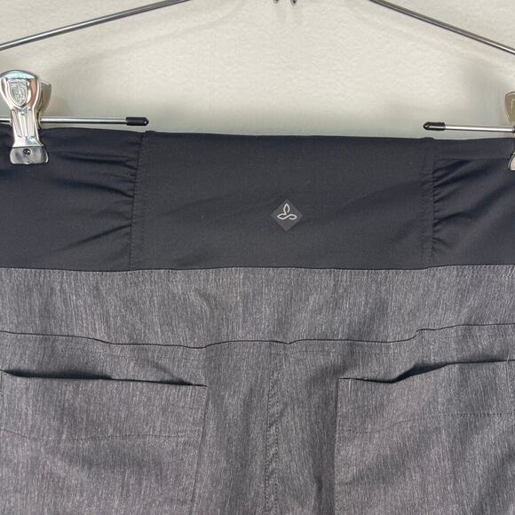 PRANA Summit Pants Outdoor Hiking Breathable Active Women's Large Heather Gray - Picture 7 of 12